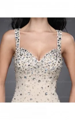 Новая мода vestidos de festa сексуальное роскошное длинное платье невесты с открытой спиной и кристаллами, вечерние элегантные платья для матери невесты