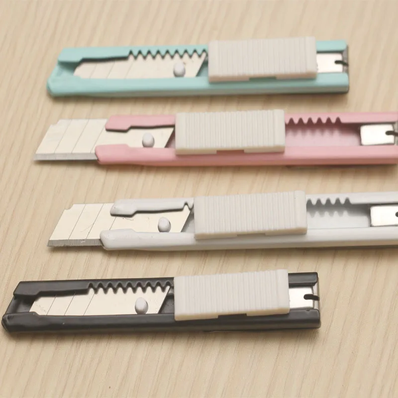 Utility Knife For Mini Metal Paper Knife Letter Opener Box Cutter Portable Scrapbook Office School Stationery