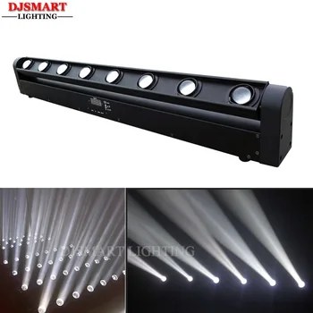 

Djsmart Factory Wholesale 8 Heads Led Beam Moving Head Light 8x100W White Color Led Pixel Beam DMX Sound Control