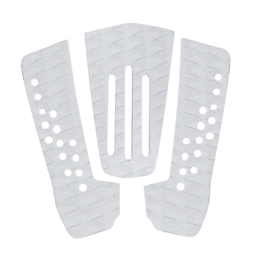 3 Pieces EVA Tail Pads Surfboard Deck Grips Traction Kitesurf Surfing for Water Sports Surfboard SUP Longboard Kiteboard