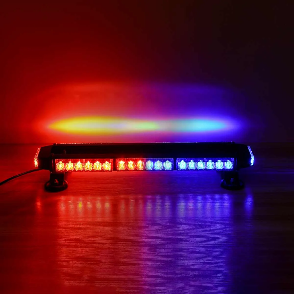 NEW 42LED 7 Flash Modes Car Strobe Flash Light LED Warning Strobe Light