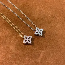  HIBRIDE Fashion Female Choker Necklaces Women  Jewelry Simple Design Ladies Pendant Party Jewelry Gifts P36 