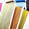 30meters Metallic Colors Braided Soutach Cord 3mm Nylon Rope Snake Belly Cords Soutache Metalico For DIY Jewelry Making Findings ► Photo 3/6