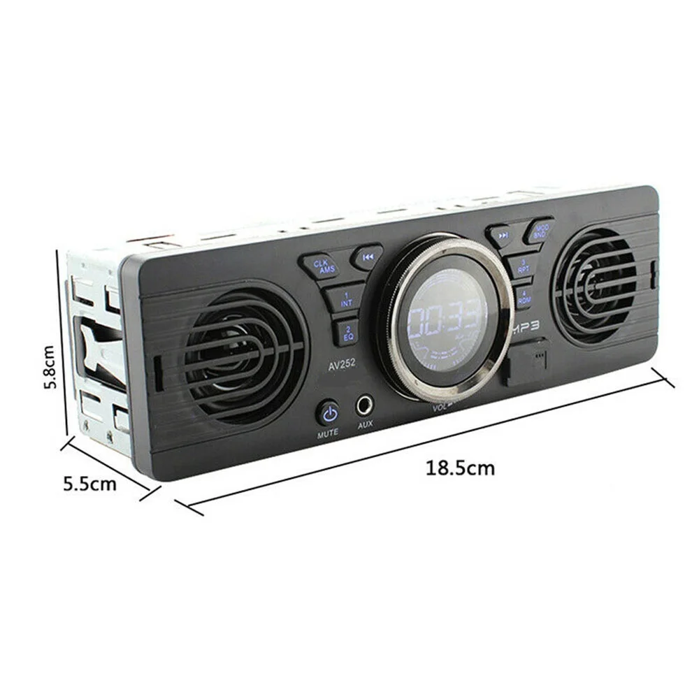 Автозапчасти 1* AV252B 12V Bluetooth Автомобильный MP3-плеер 2* Монтажные Аксессуары 1* Руководство пользователя