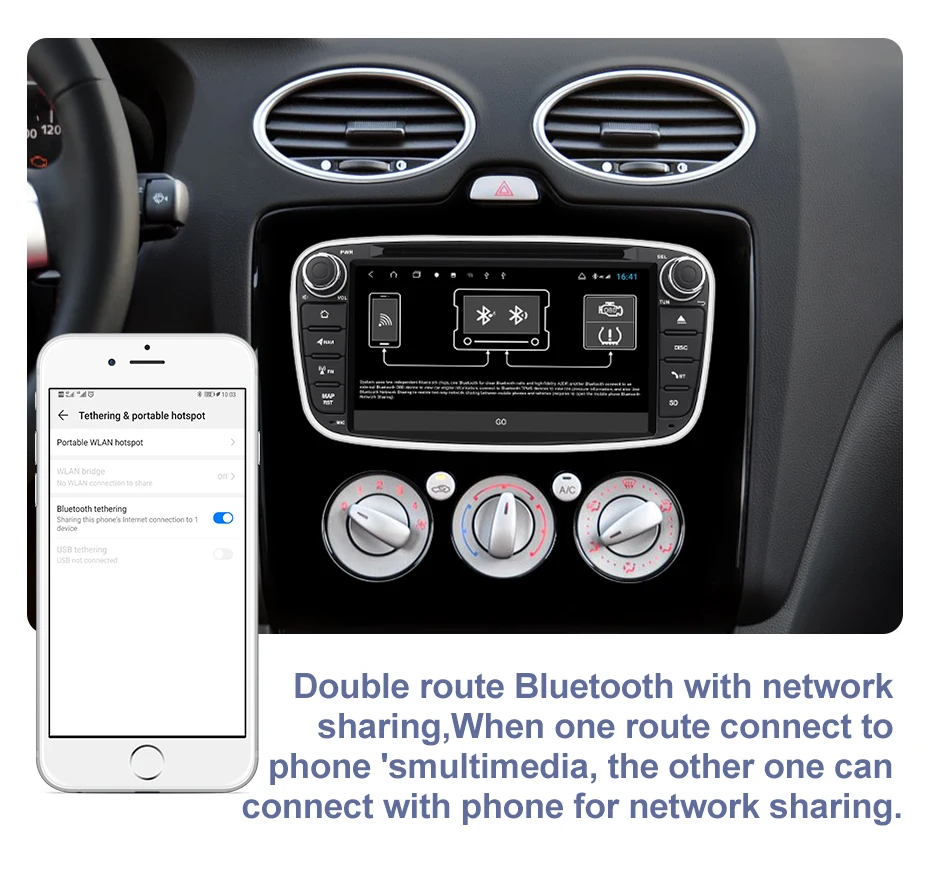 Excellent Isudar H53 Android 2 Din Autoradio For FORD/Focus/Mondeo/S-MAX/C-MAX/Galaxy Car Multimedia Player GPS 8 Core RAM 4G 64GB DSP DVR 11