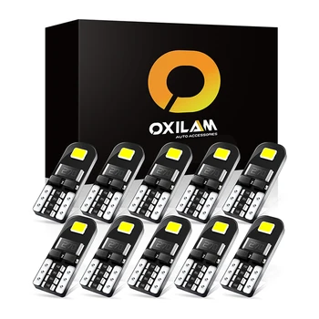 

10Pcs Canbus W5W T10 LED Bulb Interior Light for Toyota Land Cruiser RAV 4 Hilux Corolla Avensis Prius C-HR License Plate Light