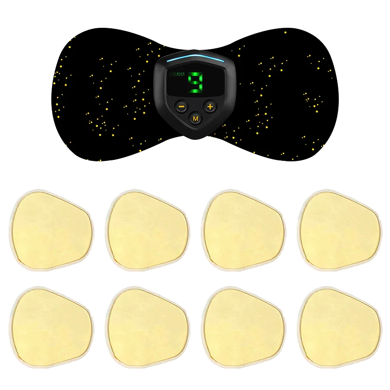 Cervical Massager Portable Neck Back Massager Electric Neck Massage Patch Rechargeable Intelligent Neck Relaxing Device