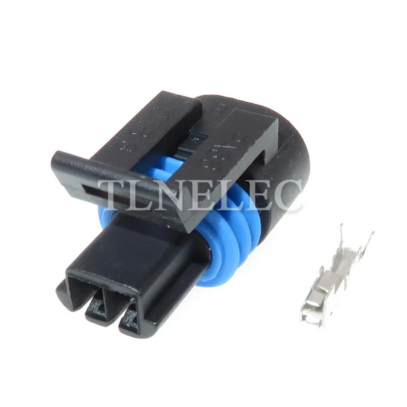 12162193 Delphi 2 Pin Way Female Metri Pack Auto EFI Sensor Plug Water Temperature Sensor Socket