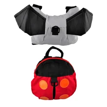 Детский рюкзак-переноска с защитой от потери, многофункциональные прогулочные ремни для малышей, Детская Регулируемая безопасная Детская сумка с рисунком