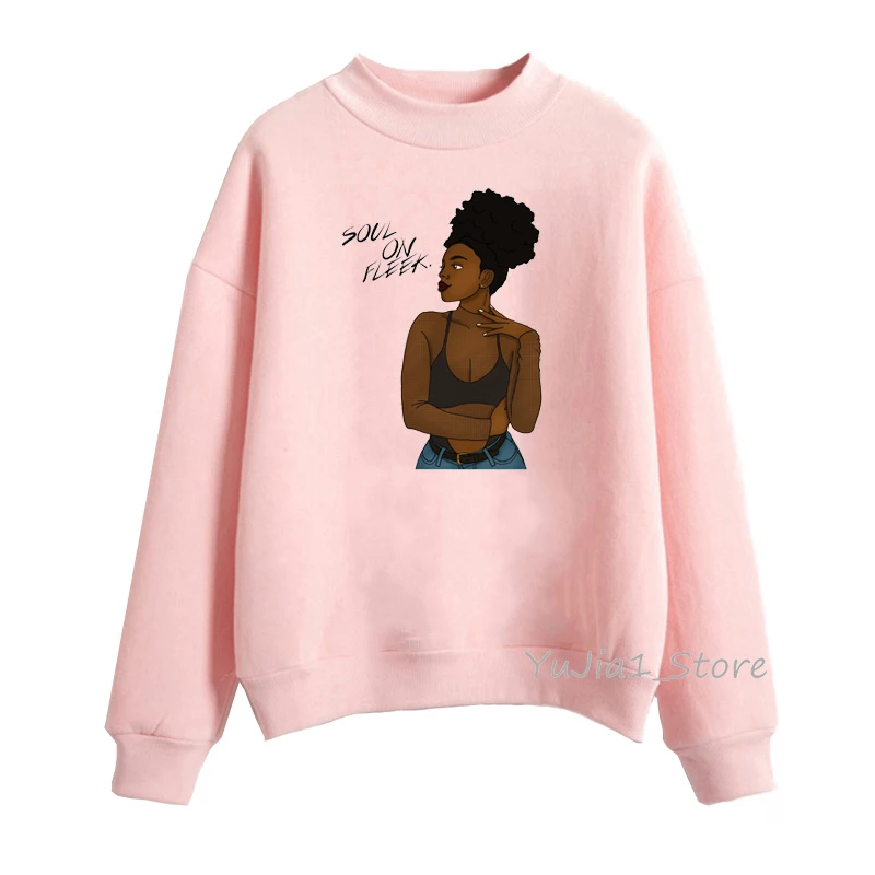 Y11127P Vogue the melanin bunch толстовки женские черные девушки лучшие друзья ТВ шоу уличная забавная графическая толстовка с капюшоном женская одежда - Цвет: Y11127P