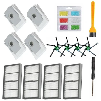 

Side Brushes Dust Bags Filters Set For IRobot Roomba S9 S9+ Vacuum Parts Freshener Sticks Household Cleaning Tools