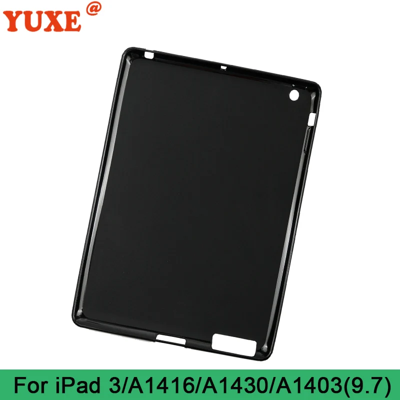 Cover Per Ipad 3 9.7 "A1416 A1430 A1403 Custodia Per Tablet Da 9.7 Pollici Fundas Custodie Posteriori Anti-Goccia In Silicone Per Ipad3 9.7"