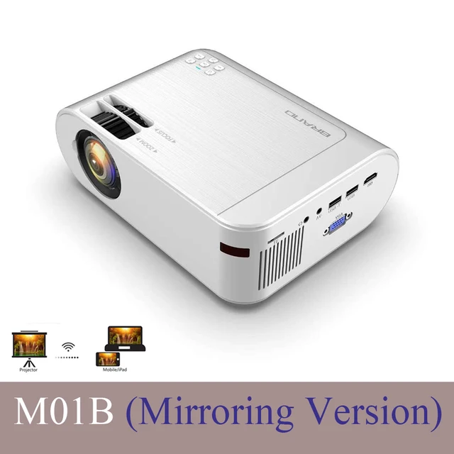 CRENOVA M01B Projector LED 854x480 3D Mirroring CRENOVA M01B Projector LED 854x480 3D Mirroring