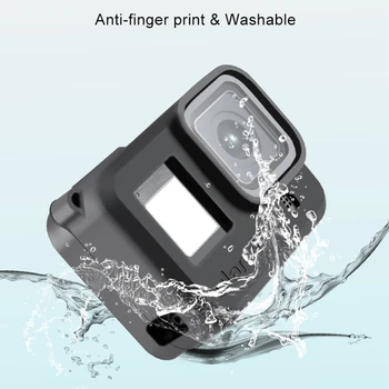 

Ulanzi G8-3 Vlog Camera Case for Gopro 8 Black & Ulanzi G8-7 for Gopro Hero Black 8 Battery Cover Lid Removable Type-C