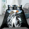 Anime bleach Children Bedding Set King Queen Double Full Twin Single Size Bed Linen Set 5