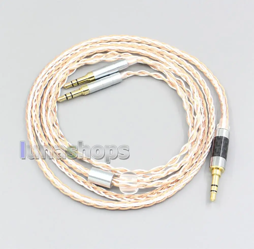 LN006927 XLR 6 5 мм 4 800 провода Серебряный + OCC кабель для наушников Hifiman Sundara Ananda HE1000se HE6se