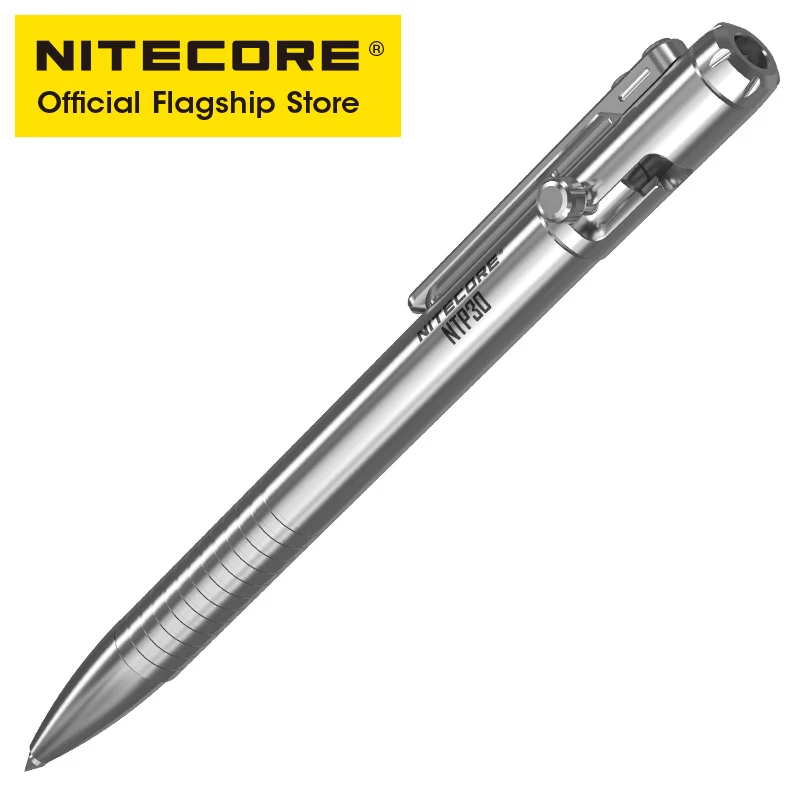 NITECORE NTP30 Titanium Alloy Tactical Pen Self Defense Personal