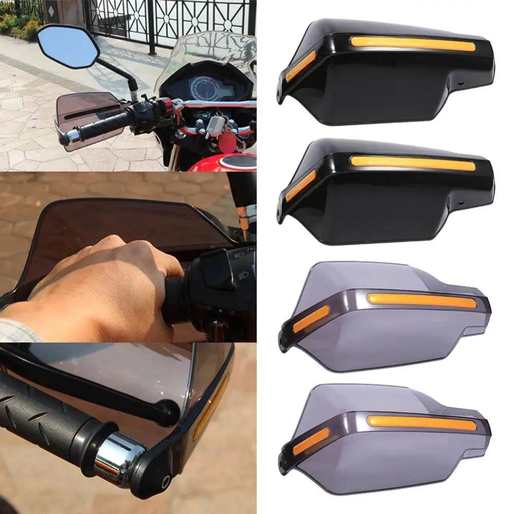 

1Pair Motorcycle Hand Guard Handle Protector Shield Motorbike Motocross Scooter Windproof Handlebar HandGuards Protection Gear