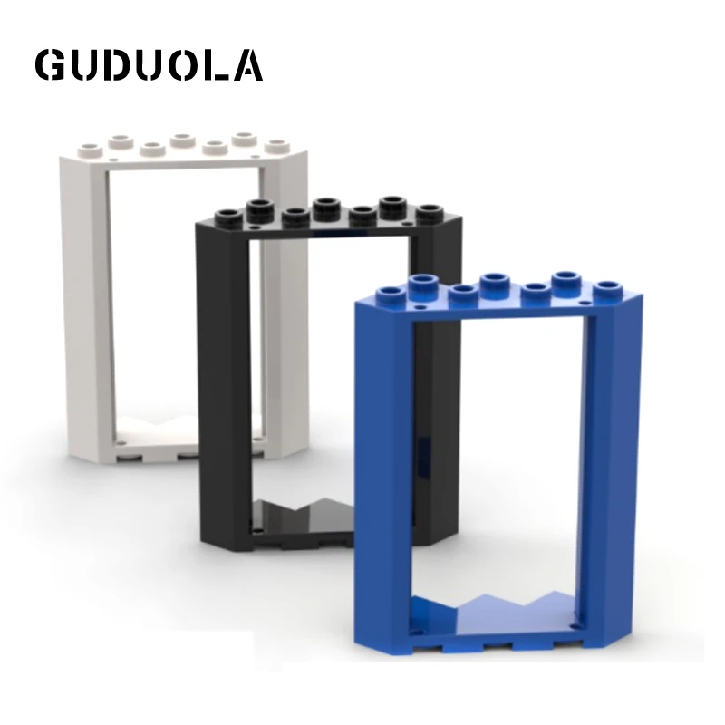 

Guduola Building Block Door Frame 4x4x6 Corner (28327) Special Brick MOC Build Educational Toys 10pcs/LOT