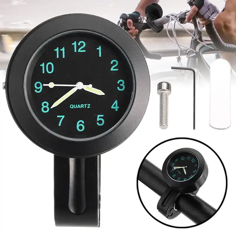clock for bike handlebars