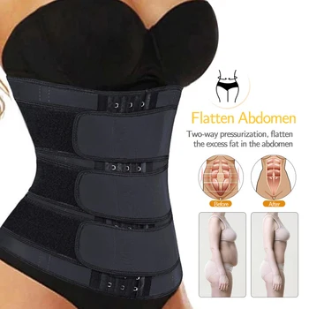 

Women Waistband Fat Burning Gym Slimming Adjustable Weight Loss Workout Belt Corset Cincher Breathable Waist Trainer Body Shaper