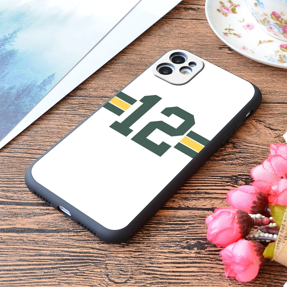 

For iPhone Green Bay Print Soft Matt Apple iPhone Case