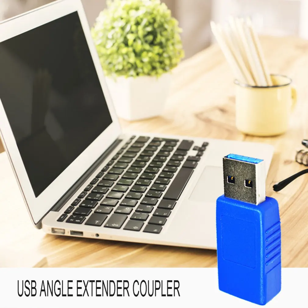 USB 3,0 тип A адаптер «Папа-мама» угловой удлинитель соединитель