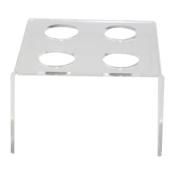 

Transparent 4 Holder Acrylic Ice Cream Cone/ Sushi Hand roll Stand /acrylic cone holder