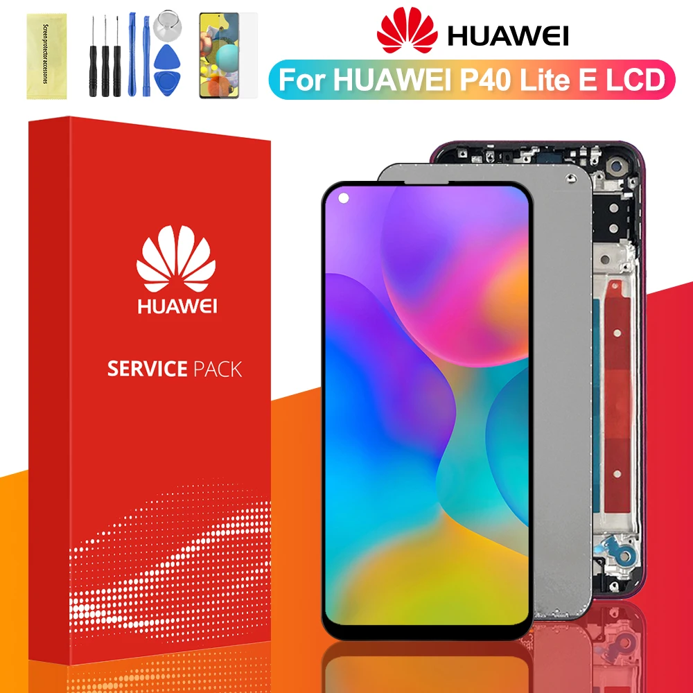 6 39 ''Оригинал для Huawei P40 Lite E ЖК ART-L28 ART-L29 дисплей экрана Y7p 2020 ЖК-дисплей с