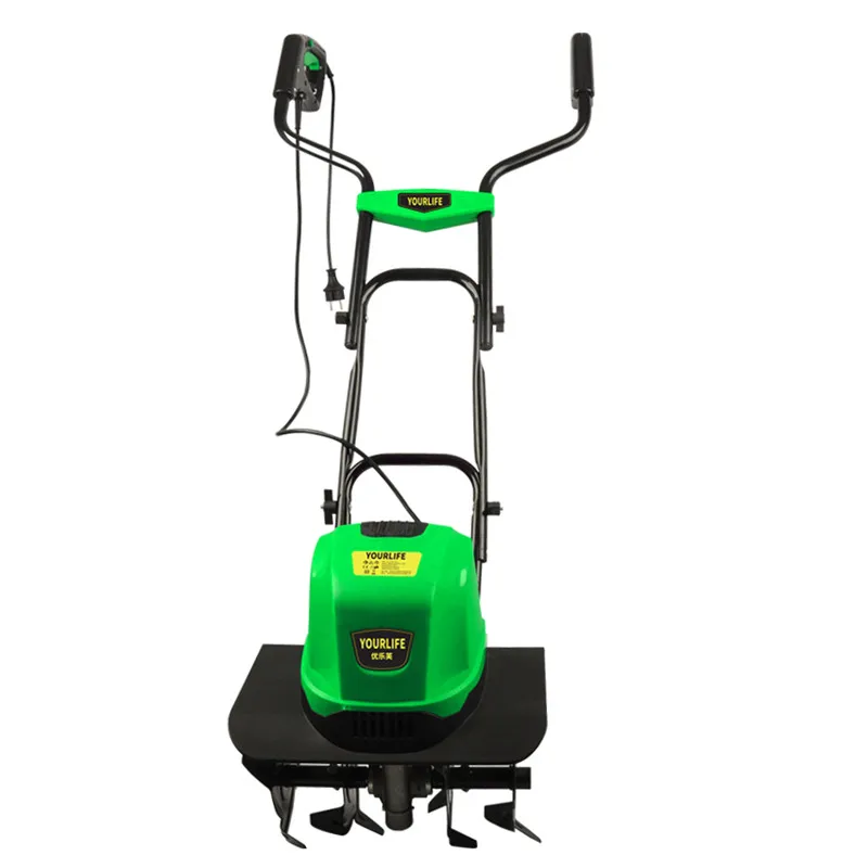 

Electric Home Scarifier Hand Push Vegetable Field Orchard Garden Dig Loose Soil Micro Tillage Machine Agricultural Tools 1500W