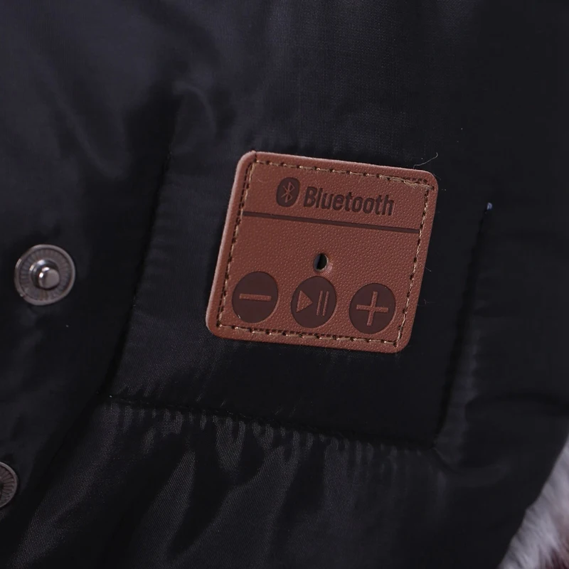 Thick and Velvet Fashion Avant Garde Warm Winter Built In Bluetooth Technology to Facilitate the Liberation of Lei Feng Cap