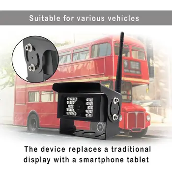 

Wifi Wireless Camera Bus Car Waterproof Night Camera Infrared Night Practical Camera