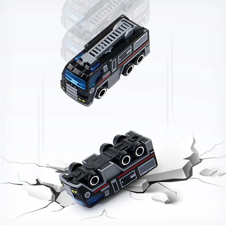 

ZHONGSHENG Genuine Product Alloy Car Model Engineering Vehicle Race Car Mini Sliding Model Steel Casing Toy Car Gift Box
