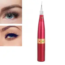 Татуировка ручка перезаряжаемая электрическая микроблейдинг татуировка бровей и губ Ручка инструмент 100-240 В США вилка моторно-вращательный для татуировок