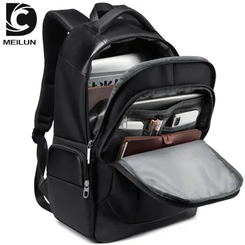 

Backpack Men's Korean-Style Casual USB Men's Backpack Breathable Wear-Resistant Business Computer Bag Travel Bag Student Bag