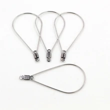 Никогда не выцветает) 30 шт./лот 45x23 мм нержавеющая сталь DIY Висячие соединители фурнитура застежки крючки Аксессуары для изготовления ювелирных изделий-W3-36