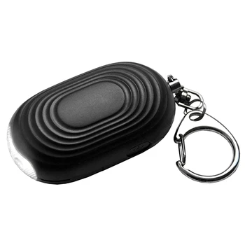 

Personal Protection Alarm Keychain - 130 DB Loud Sonic Siren Device with Flashlight to Increase Safety - Emergency Alert Whistle