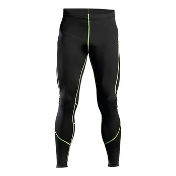 

Men's Compression running tights Elastic Breathable Anti-sweat Quick Drying Sports Pants Fitness Training Leggings Trousers
