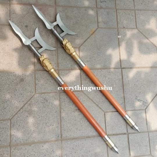 Двуручный халберд (пара) мечи для занятий ушу мечи|wushu sword|sword wushusword sword |