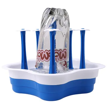 

Useful Bottle Drying Rack Kitchen Storage Plastic Cup Holder Bottle Rack Drain Water Control Bracket Drainboard Storage Rack
