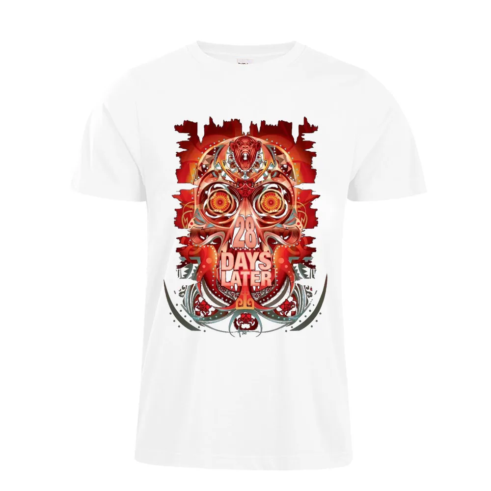 Casual Men Screen Printing Custom Cool Patterns Summer T Shirt | Мужская одежда