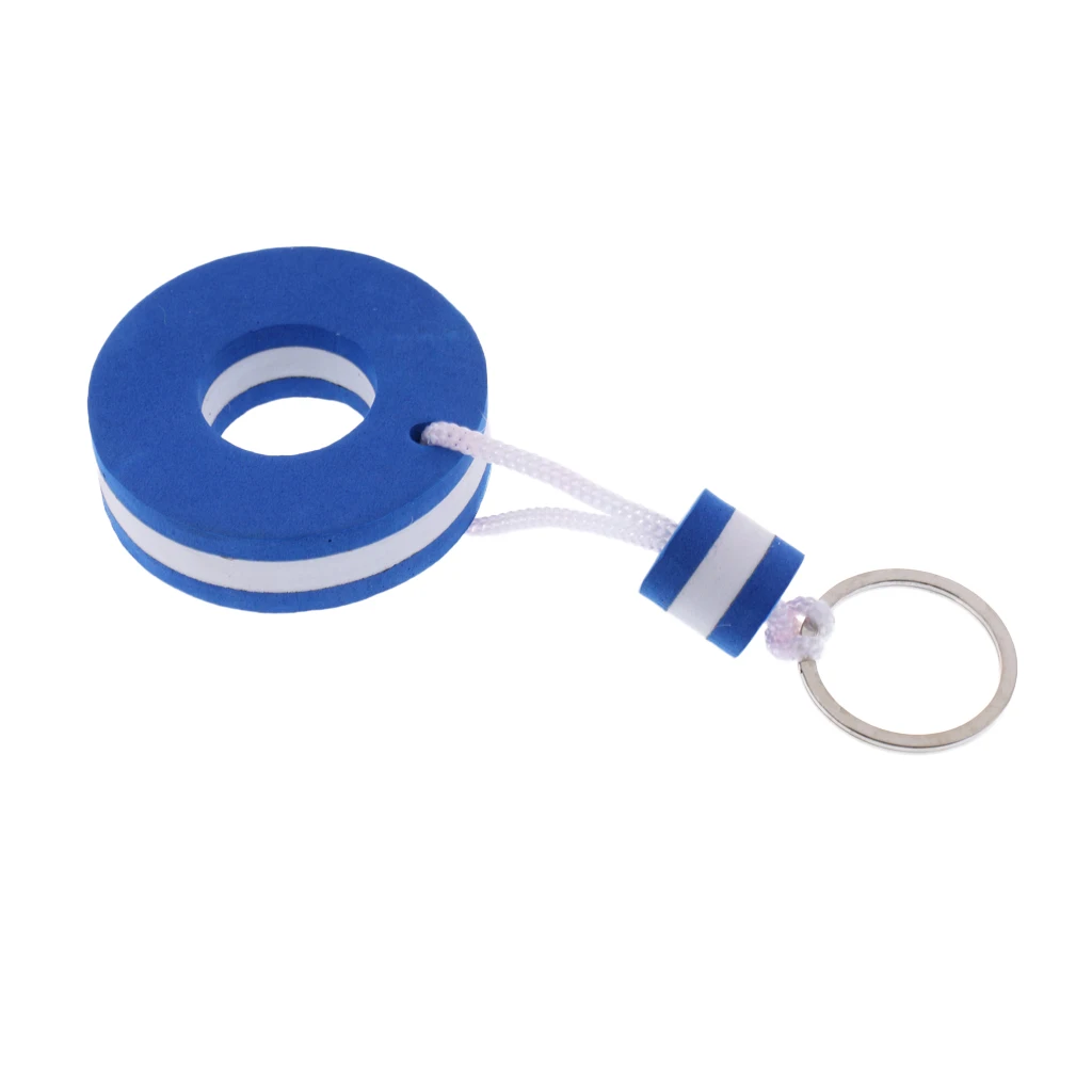 2 Pieces Yachting Boating Floating Key Chain Key Ring Keyring - Buoy Shaped