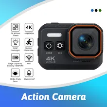 Экшн камера Ultra 4K с дистанционным управлением экран