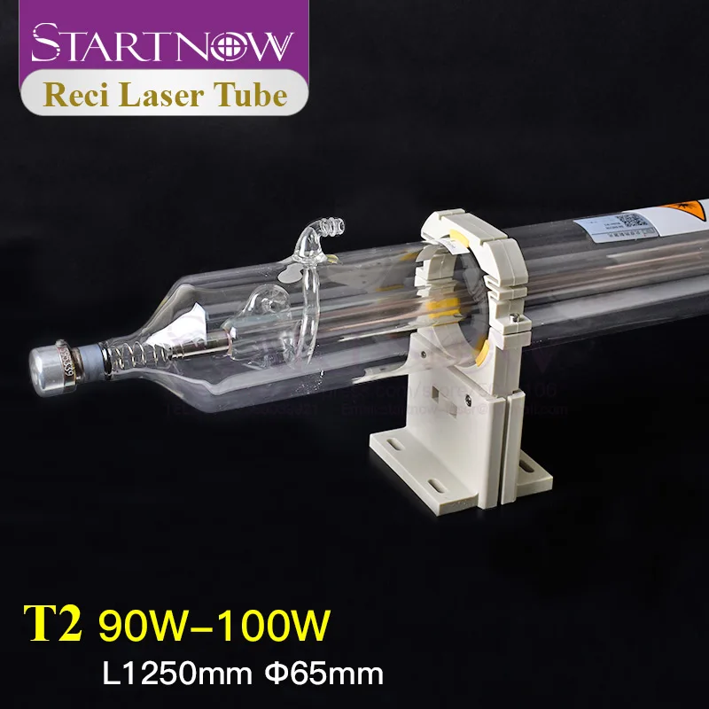 

Startnow T2 Reci 90W Laser Tube CO2 80W 100W D65 Wooden Box Packing For CO2 Laser Cutting Machine Lamp Engraving Equipment Pipe