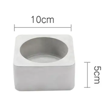 

Cement Flowerpot Silicone Clay Mold for Retro Style Succlent Plants Pot Molds Handmade Concrete Mould