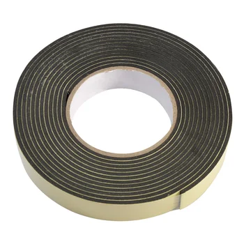 

Newest Door Seal Rubber Strip Weather Strip Waterproof Single Sided Adhesive Foam Tape