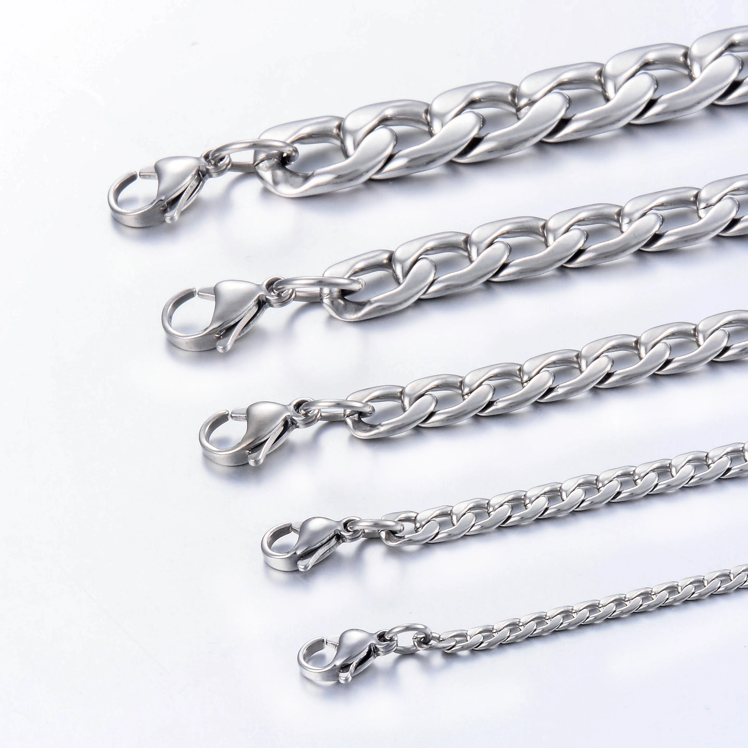Cuban Necklace 3mm-11.5mm 