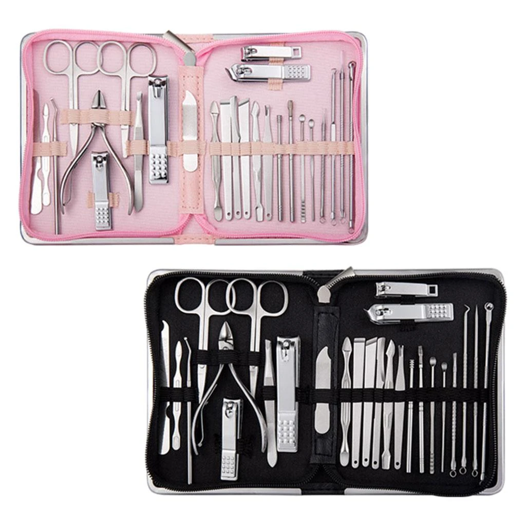 touw mond compleet 26 In 1 Manicure Set Nail Clippers Kit Pedicure Kit Grooming Tool Nail  Scissors Grooming Kit For Men Women Adults Girl - Clippers & Trimmers -  AliExpress