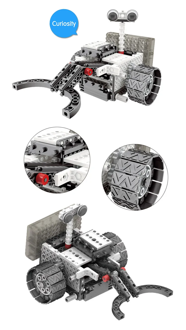 4 in 1 4Channel R/C plastic brick robot toy block set  educational toys kids