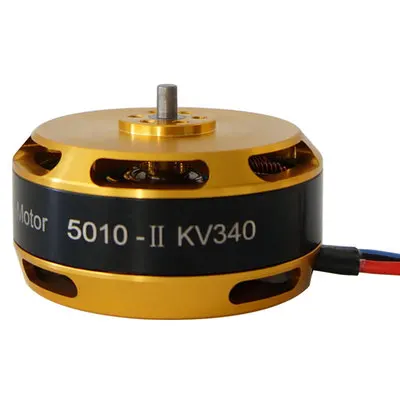 1 шт. 5010 Высокая мощность Дрон контроллер двигателя KV340 KV280 скорость бесщеточный для RC растение сельского хозяйства БПЛА - Цвет: KV340
